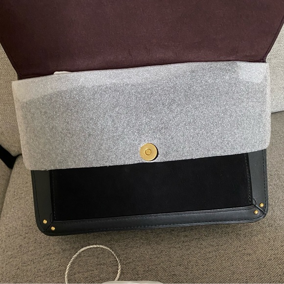 NWT Coach Mixed Leather Dreamer Black - Picture 3 of 7